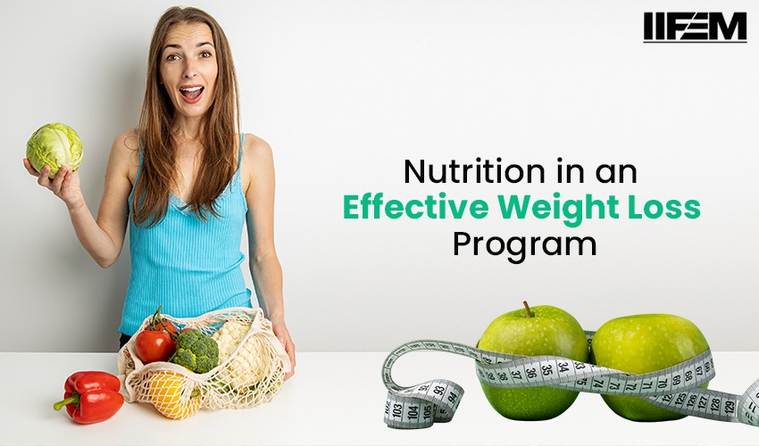 nutrition in effective weight loss program