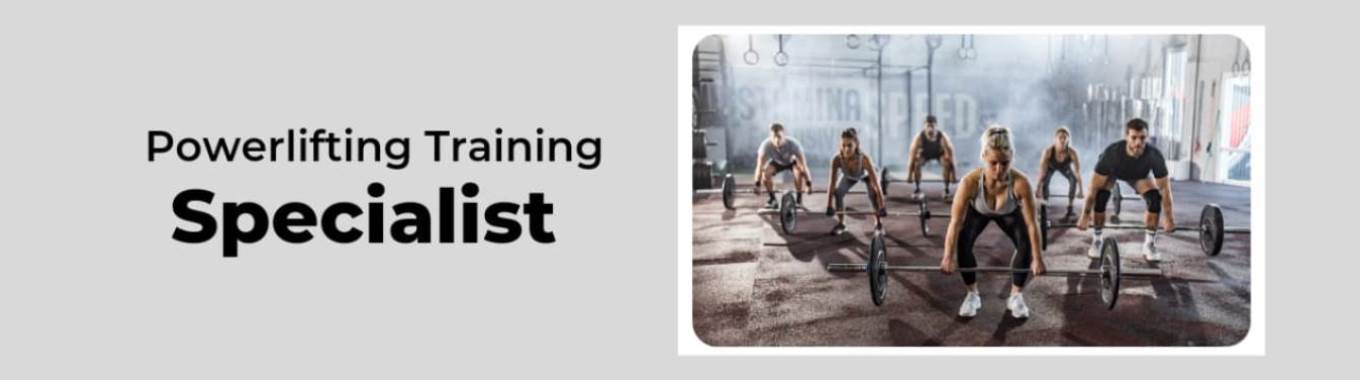 certificate exam powerlifting training specialist