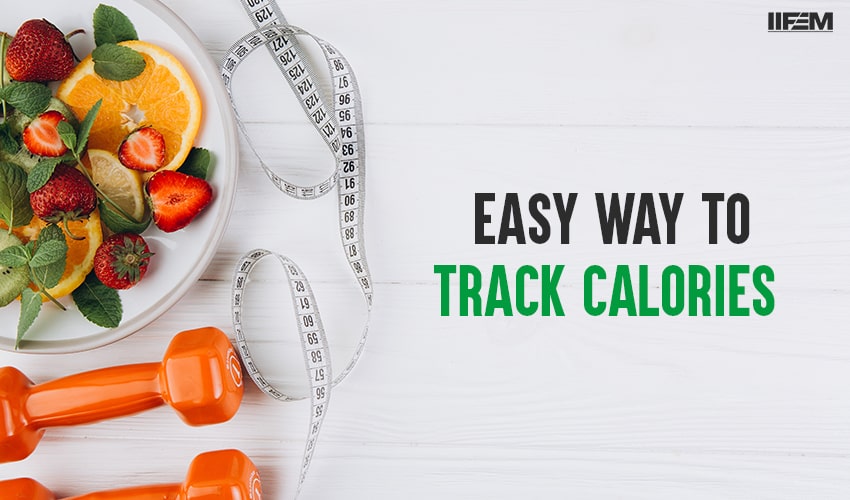 how to track calories and nutrients