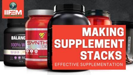 making supplement stacks